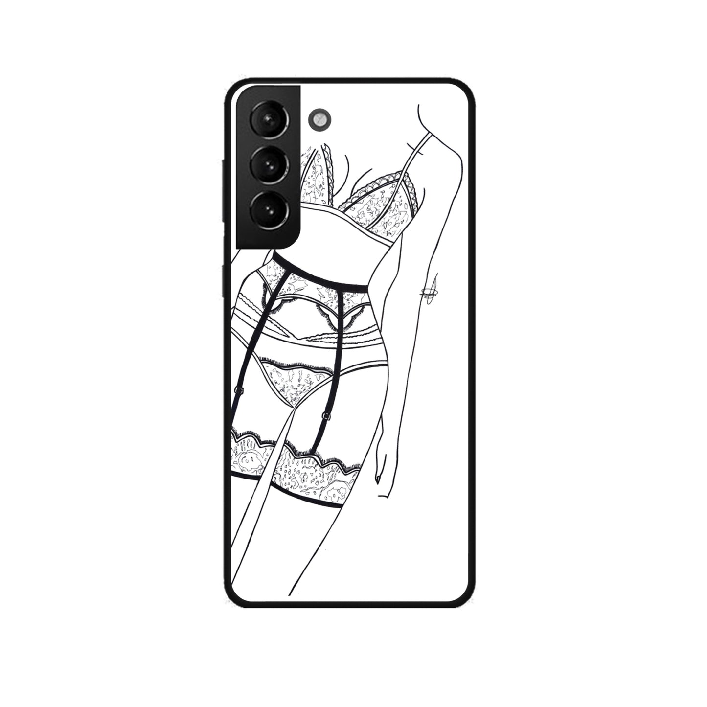 Lingeire outline: Phone Case